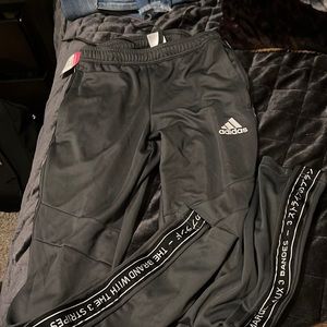 Adidas boys aero ready Black  leggings Small Tapered Fit NWT